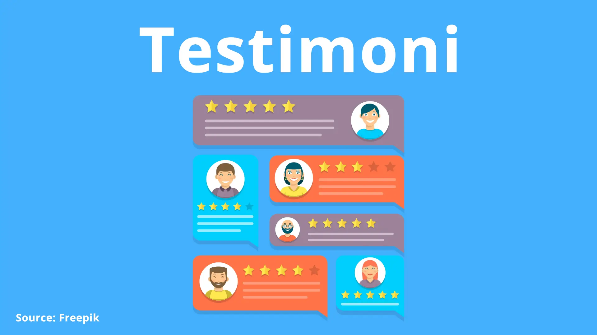 Contoh testimoni pelanggan bisnis kecil